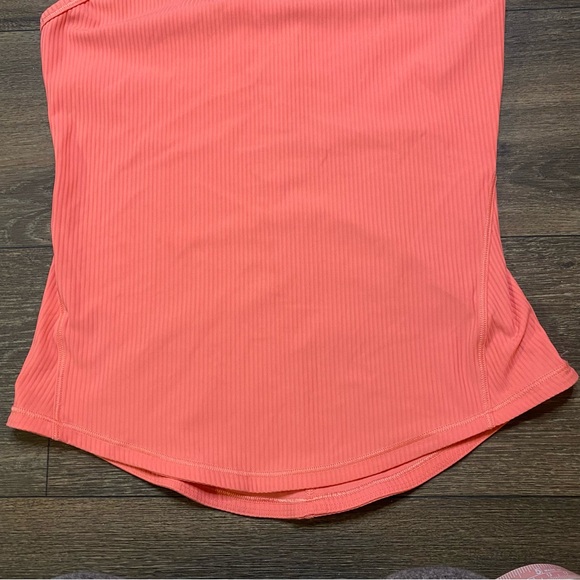 Lululemon Base Pace Ribbed Tank Top - Raspberry Cream - Picture 7 of 12